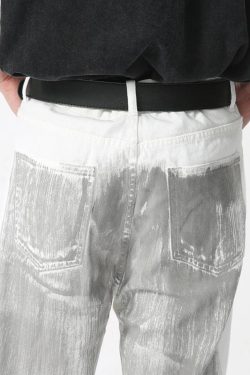 Cyberpunk Silver Pants