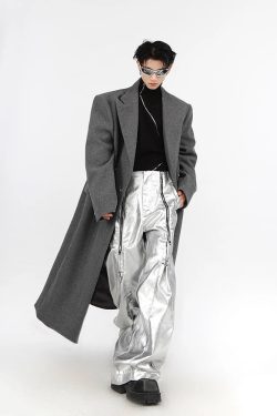 Cyberpunk Zip-Up Parachute Pants