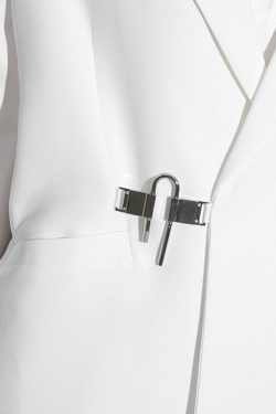 Dark Academia Buckle Up Blazer