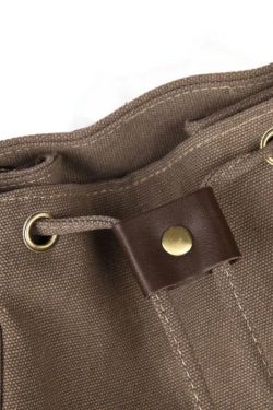 Dark Academia Canvas Backpack