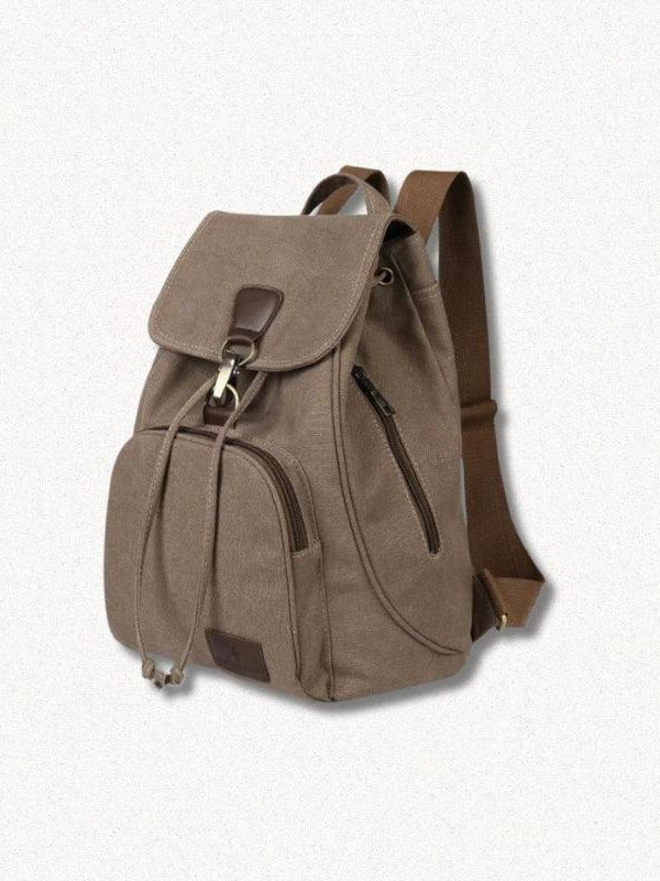 Dark Academia Canvas Backpack