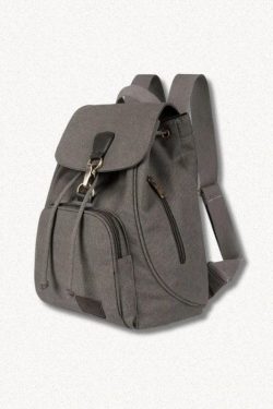 Dark Academia Canvas Backpack