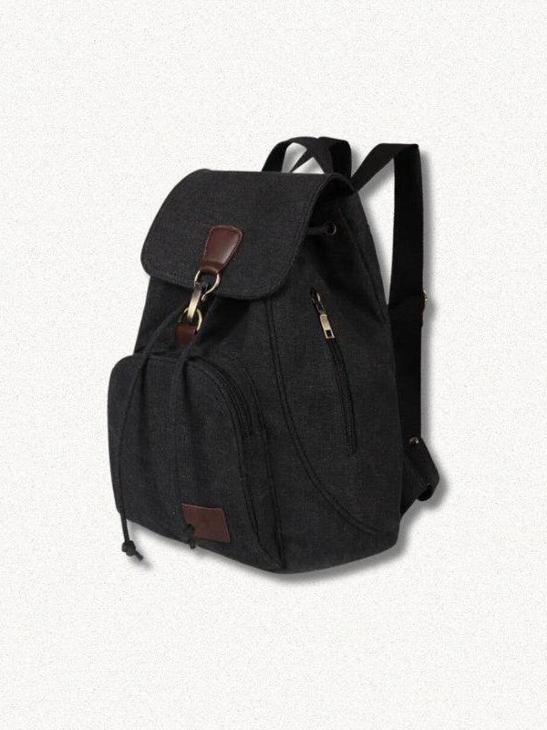 Dark Academia Canvas Backpack