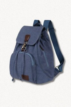 Dark Academia Canvas Backpack