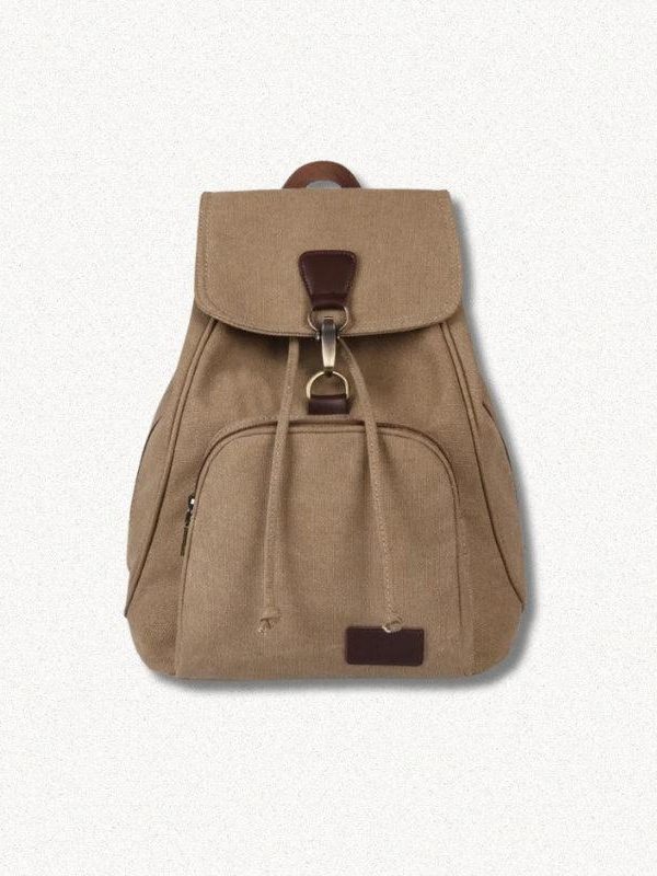 Dark Academia Canvas Backpack