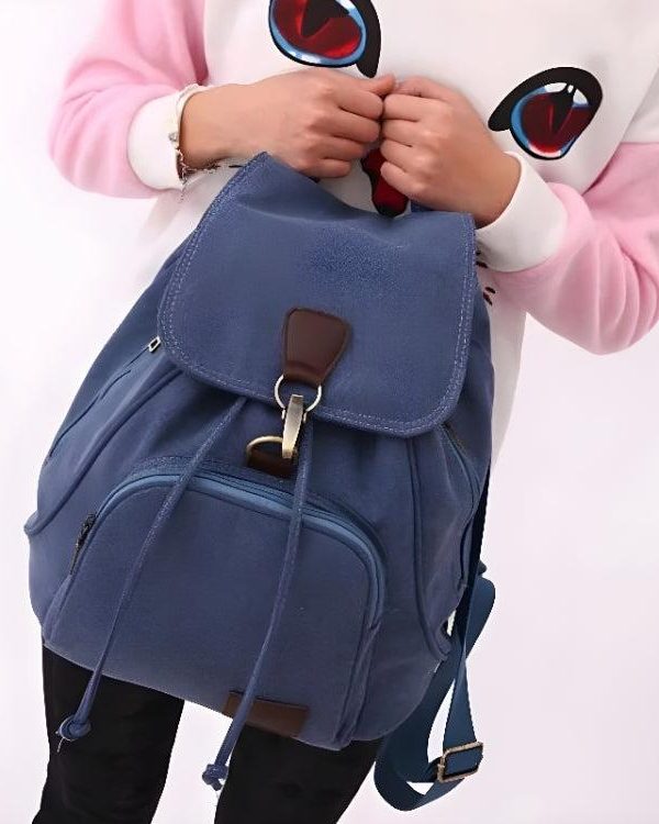 Dark Academia Canvas Backpack