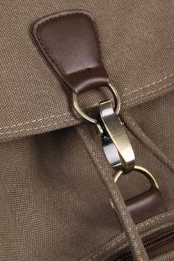 Dark Academia Canvas Backpack