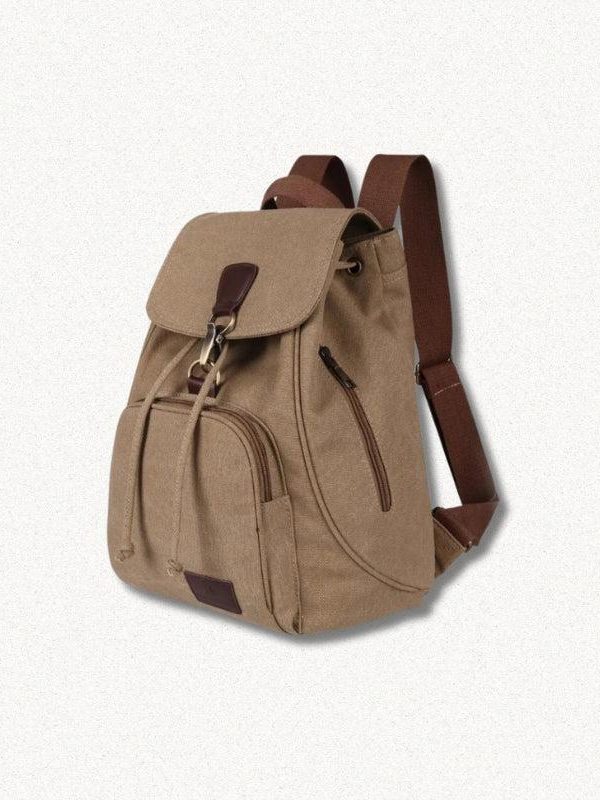 Dark Academia Canvas Backpack