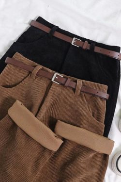 Dark Academia Corduroy Pants