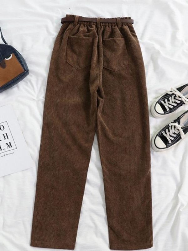 Dark Academia Corduroy Pants