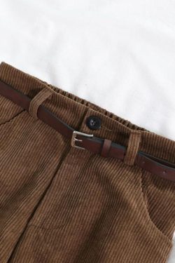 Dark Academia Corduroy Pants