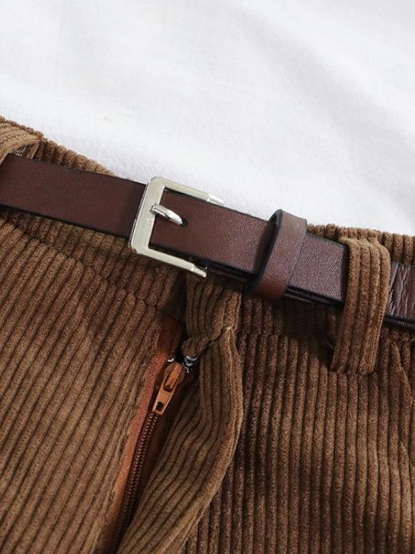 Dark Academia Corduroy Pants