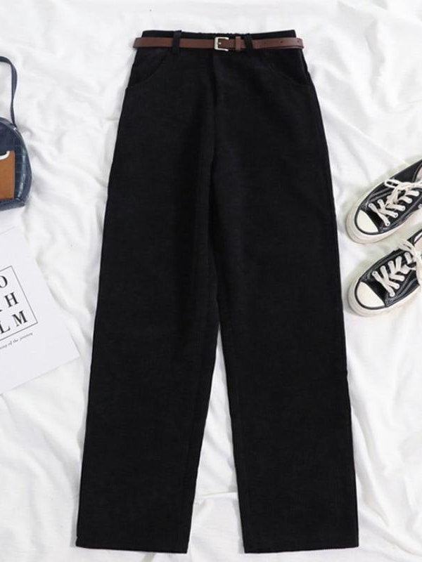 Dark Academia Corduroy Pants