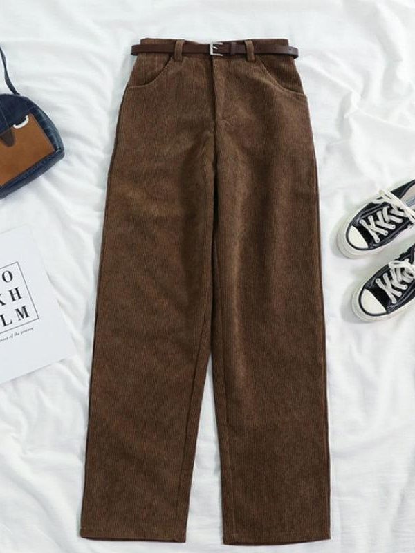 Dark Academia Corduroy Pants