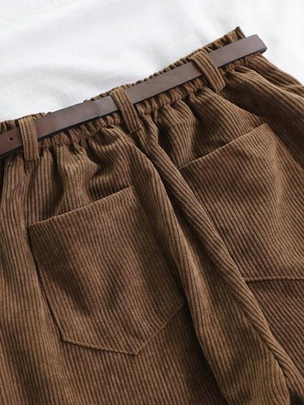 Dark Academia Corduroy Pants