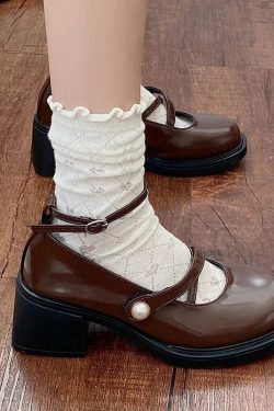 Dark Academia Mary Jane Shoes