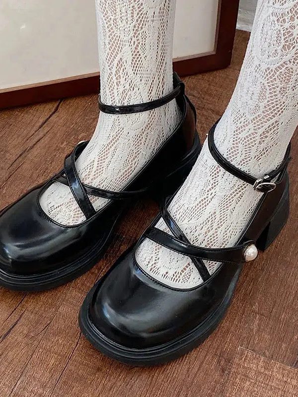 Dark Academia Mary Jane Shoes