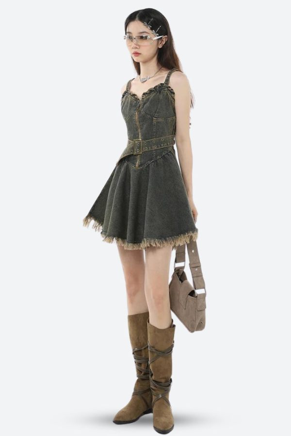 Denim Mini Dress