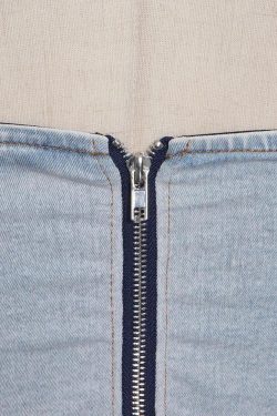 Denim Top & Pants Two Piece Set