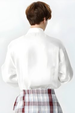 Detachable Tie Shirt