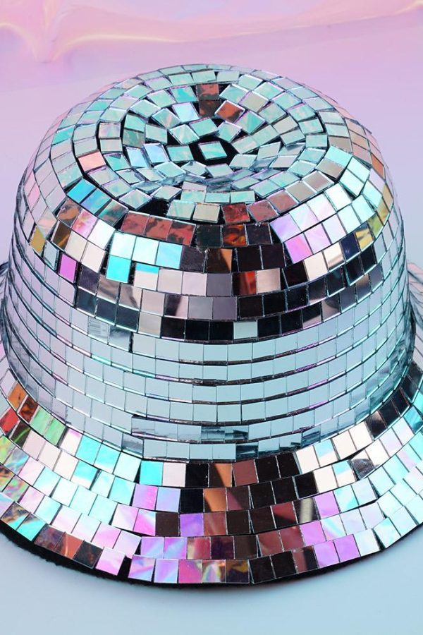 Disco Ball Cowgirl Hat