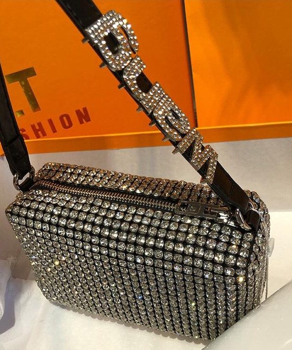 Disco Cowgirl Rhinestone Handbag
