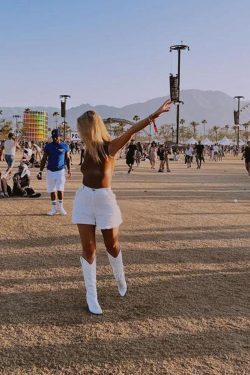 Disco Cowgirl Western Knee-High Boots