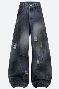 Distressed Baggy Jeans