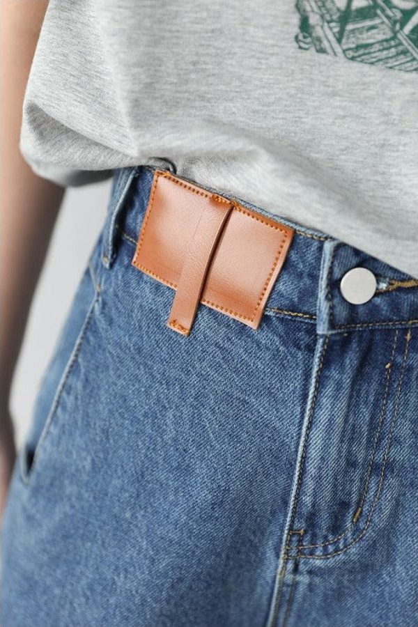 Distressed Jean Shorts