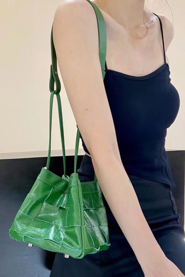 DIY Coffee Wing Faux Leather Satchel Handbag