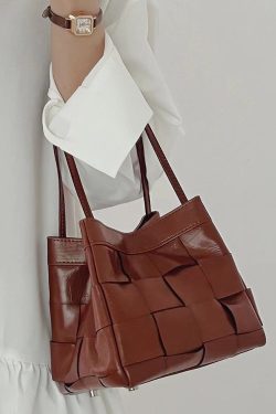 DIY Coffee Wing Faux Leather Satchel Handbag