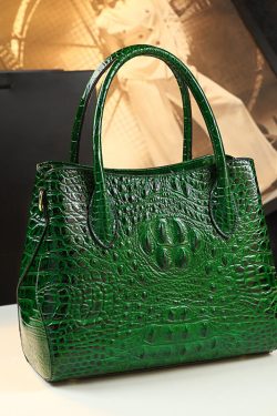 DIY Orange Large Capacity Solid Durable Women Handbags