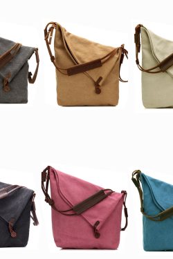 DIY Vintage Women dark gray Crossbody Bag