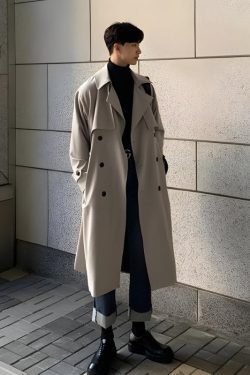 Double Breasted Trench Coat