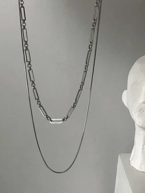 Double Chain Necklace