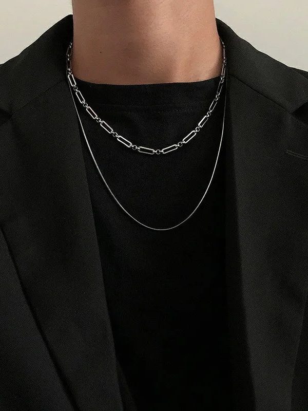 Double Chain Necklace