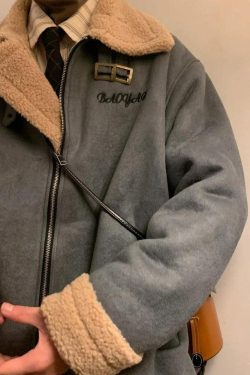 Double-Faced Zip-Up Jacket