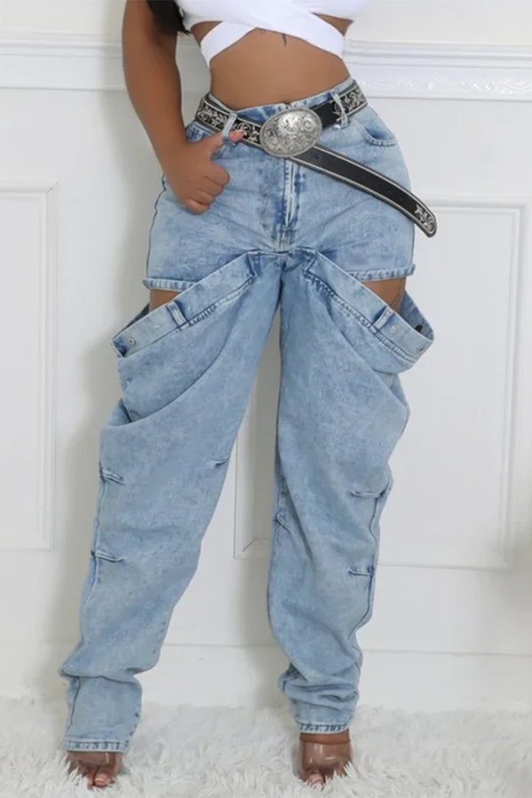 Double Waisted Jeans