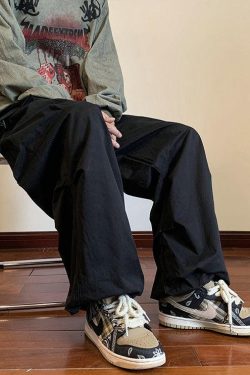 Drawstring Cargo Pants