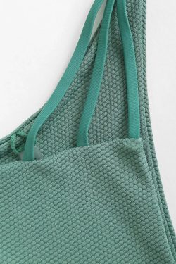 Drawstring Halter Tie Bikini Set