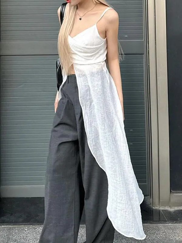 Dress-Like Strap Top