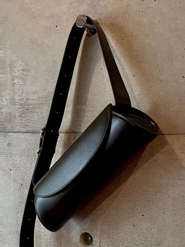 Elegant Black Solid Durable Faux Leather Hobo Bag