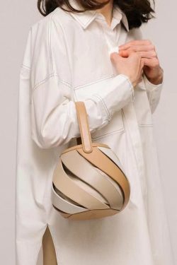 Elegant Blue Versatile Calf Leather Satchel Handbag