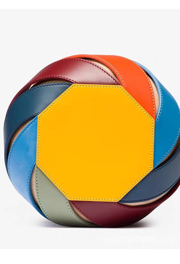 Elegant Blue Versatile Calf Leather Satchel Handbag