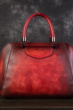 Elegant Chocolate Women's Calf Leather Tote Handbag