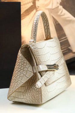 Elegant Gradient Color Alligator Pattern Versatile CrossBody Women Handbags