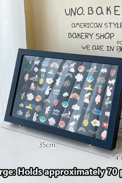 Enamel Pin Display Board and Badge Frame