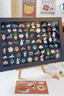 Enamel Pin Display Board and Badge Frame