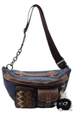 Ethnic Style Large Capacity Leisure Versatile Messenger Bag