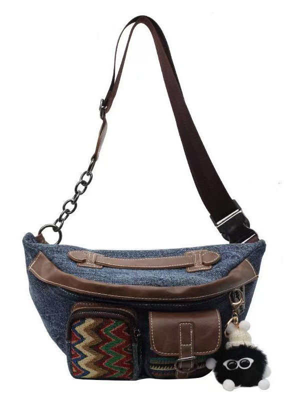 Ethnic Style Large Capacity Leisure Versatile Messenger Bag